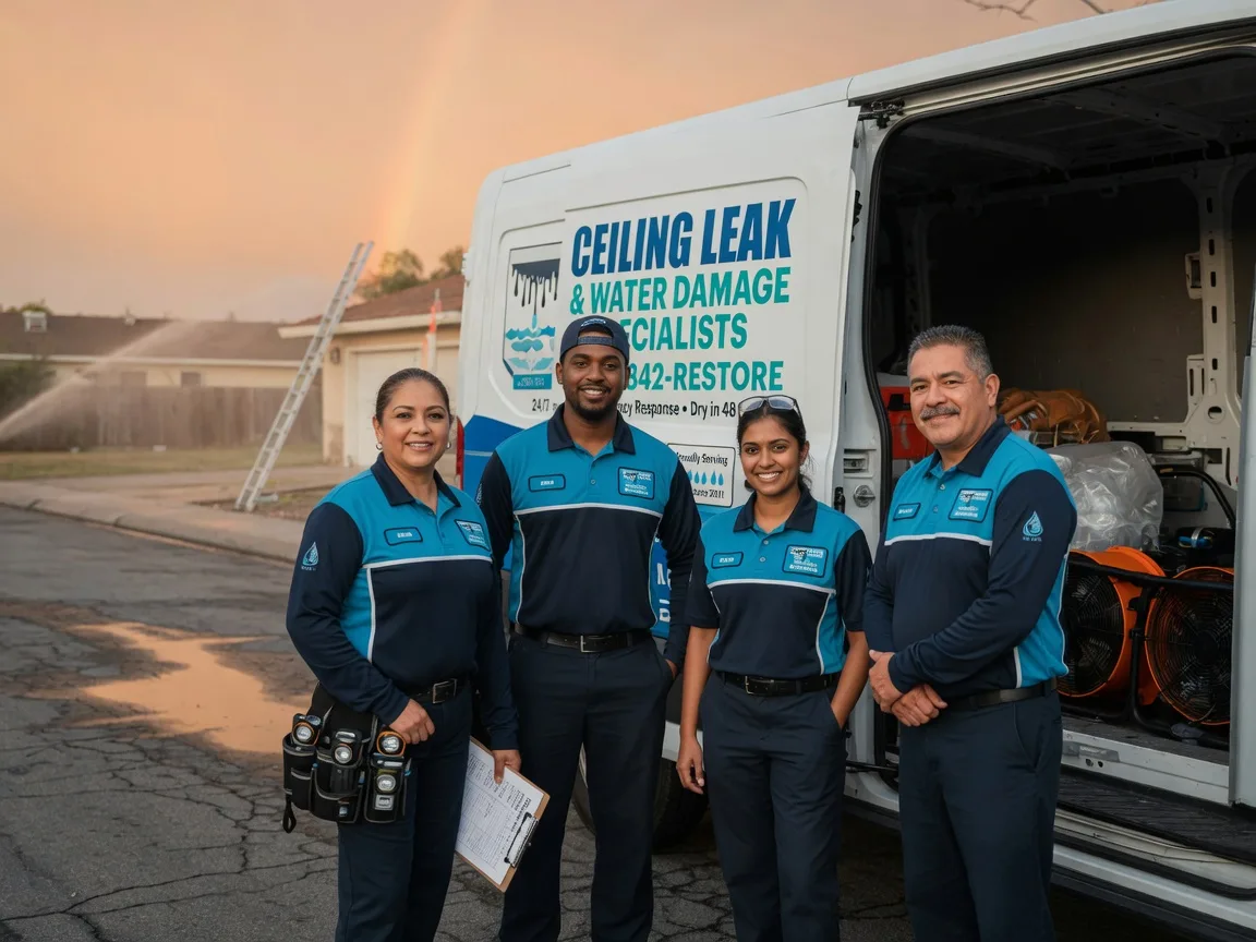 Ceiling Leak Cleanup company in Merritt, MI